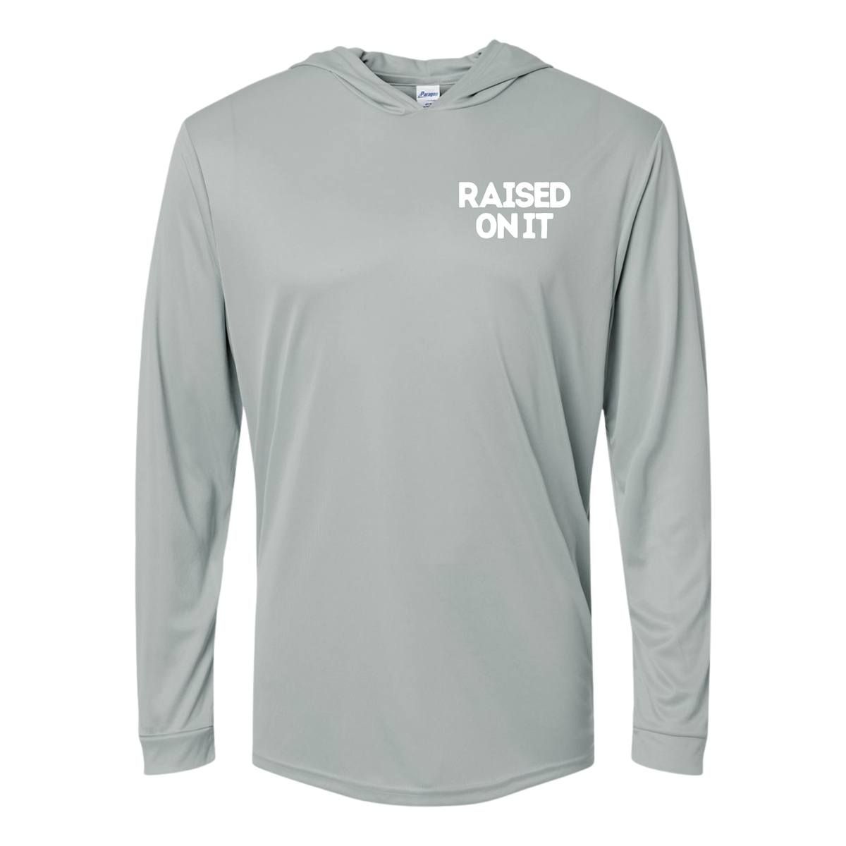 Good Dogs Dead Ducks | Long Sleeve Performance Hoodie | Steel Grey