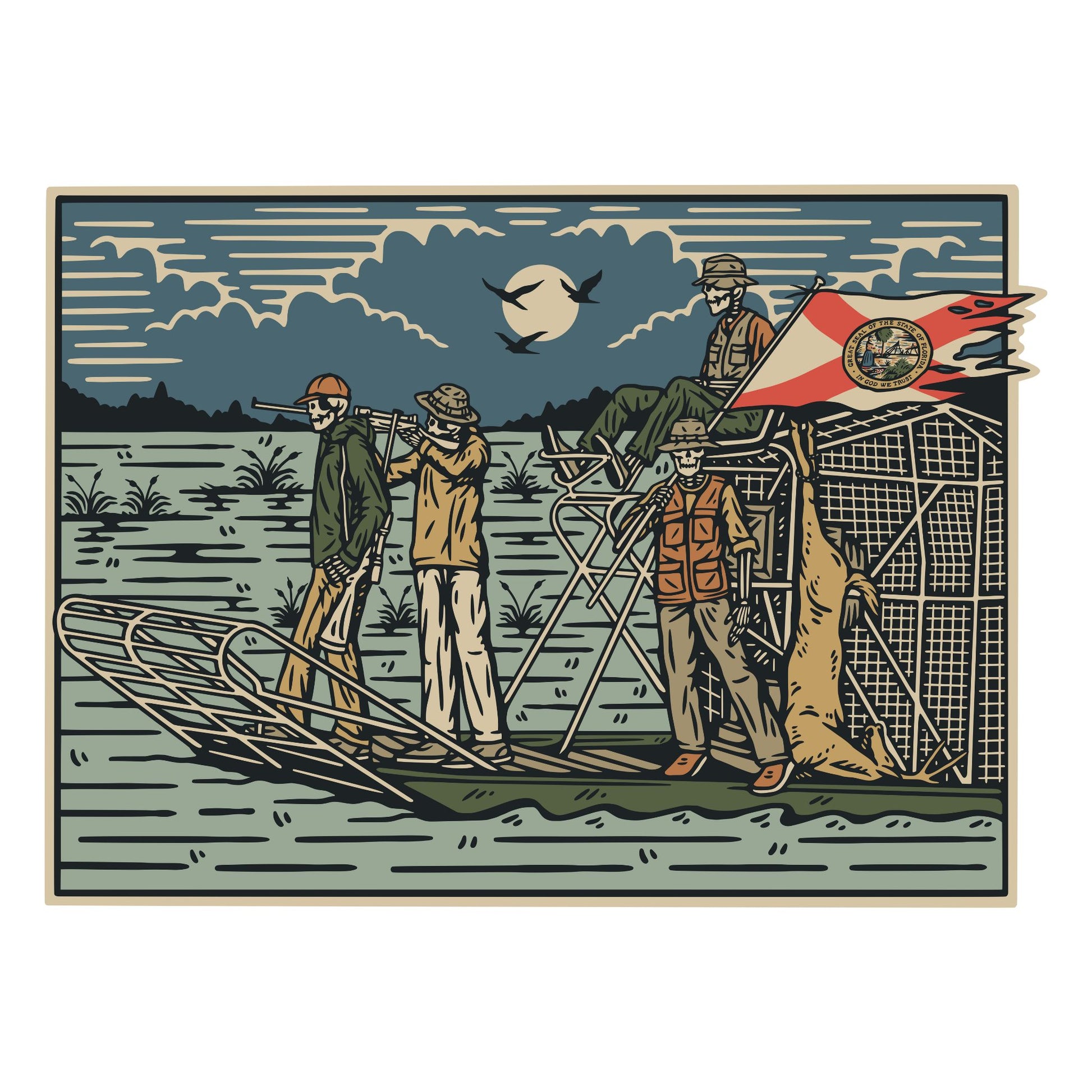 Youth & Toddler | Dyin' Breed Airboat Tee | Youth Comfort Short Sleeve