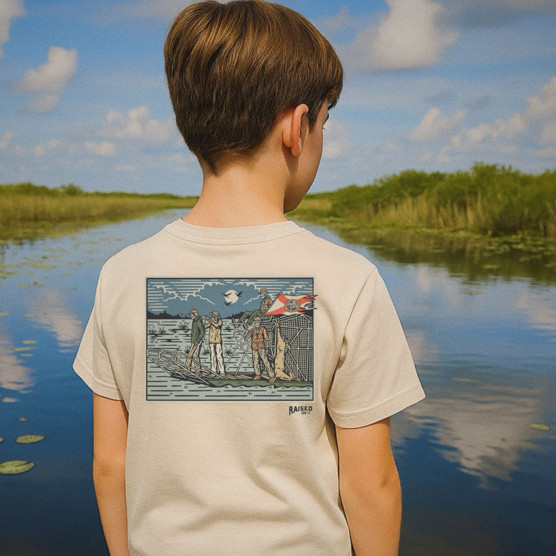 Youth & Toddler | Dyin' Breed Airboat Tee | Youth Comfort Short Sleeve