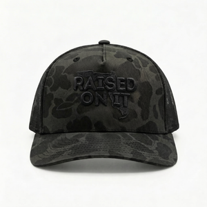 Raised On It | Florida Logo | Embroidered Trucker Hat