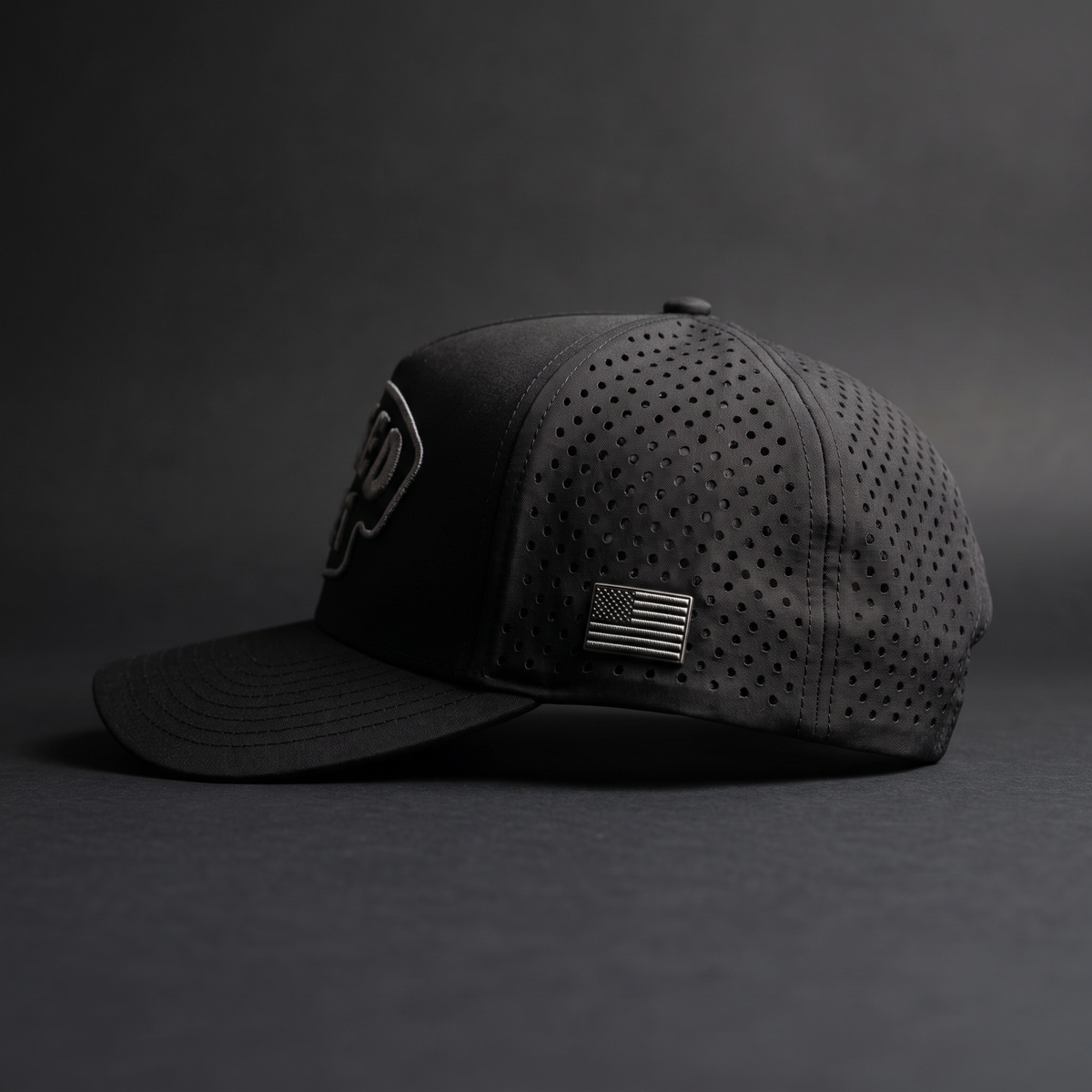 Raised On It | America 250 | Blackout Performance Hat