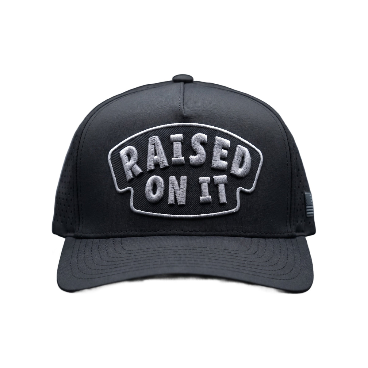 Raised On It | America 250 | Blackout Performance Hat